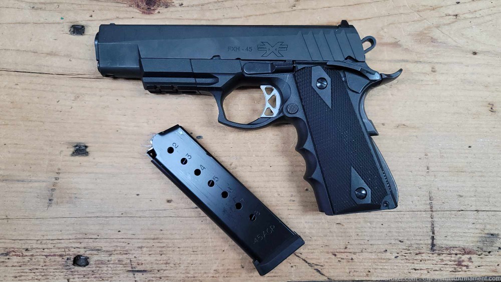 ATI 1911 FXH - 45 pistol with 4 mags and box Moxie-img-5