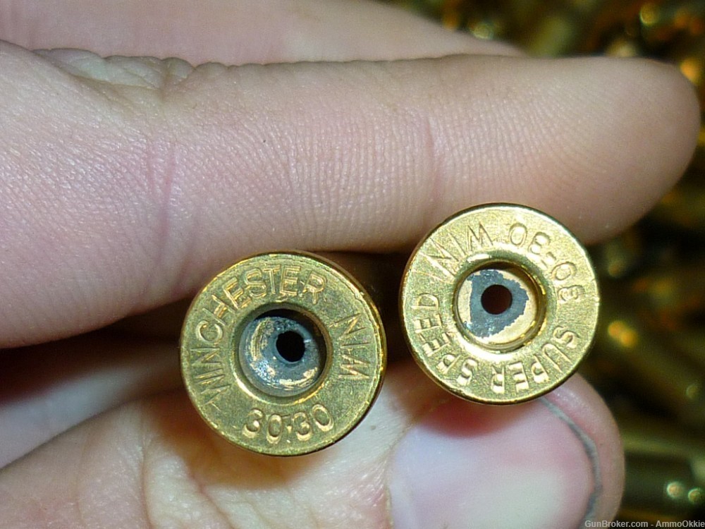 50ct - ONCE FIRED n PROCESSED - 30-30 Win - BRASS - 30 WCF Winchester-img-11
