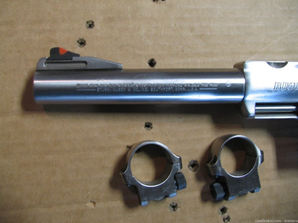 Ruger Super Redhawk 44 Mag, 7 1/2" BBL, Stainless Ex. Condition-img-2