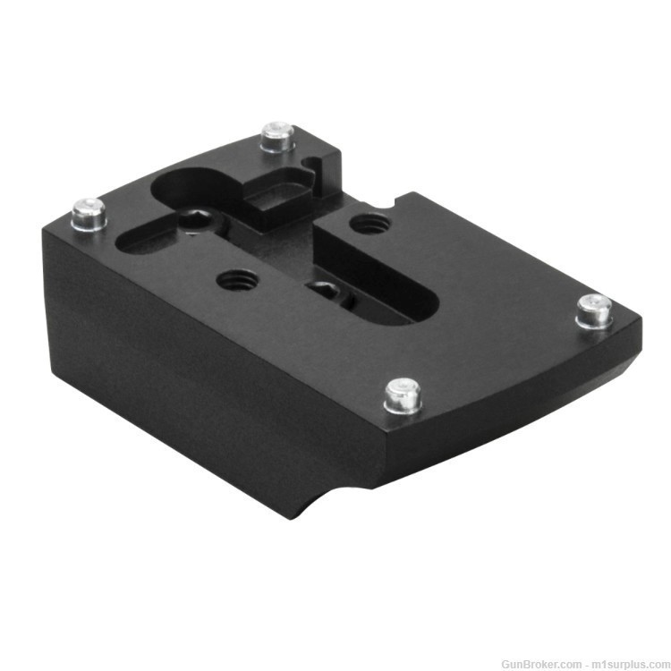 Micro Red Dot Aim Sight + Mounting Adapter For Ruger Mark II III .22 Pistol-img-4