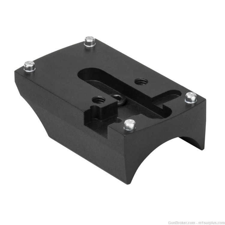Micro Red Dot Aim Sight + Mounting Adapter For Ruger Mark II III .22 Pistol-img-5