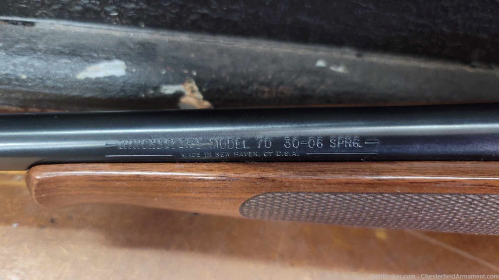 Winchester 70 rifle 30.06 Vari-X 3-9 Leupold Scope-img-6