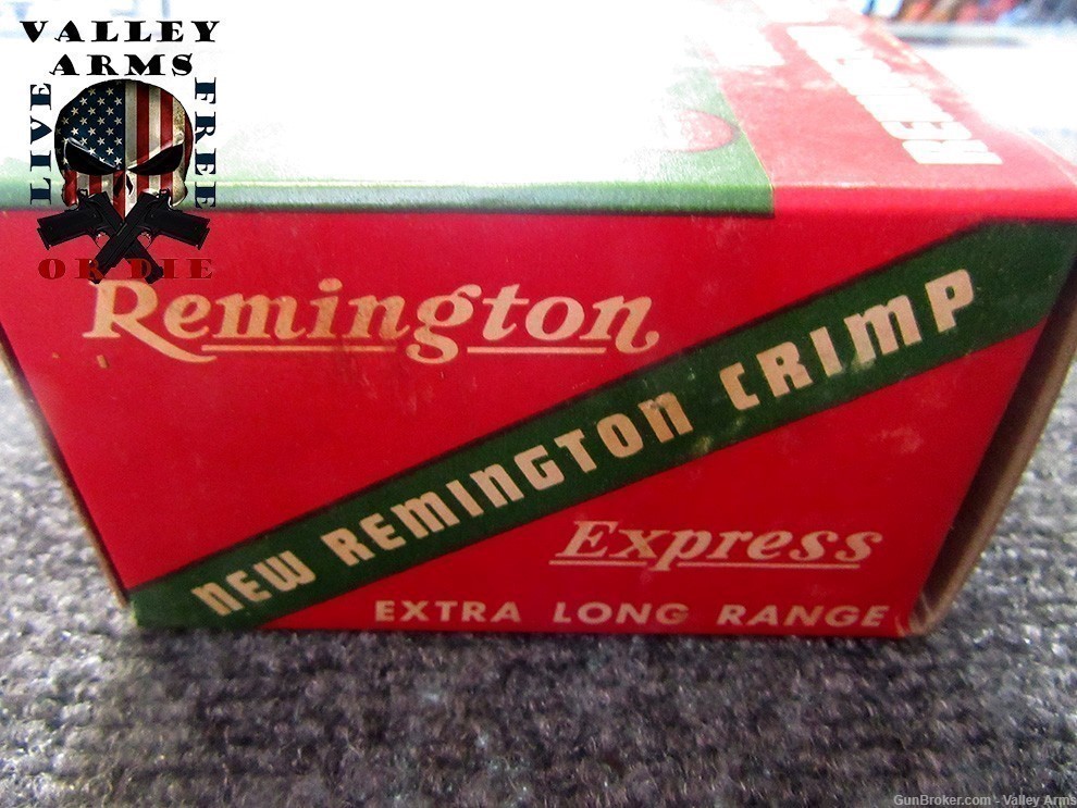 VINTAGE REMINGTON EXPRESS 12 GAUGE SHOTSHELLS NEW IN ORIGINAL BOX -img-3