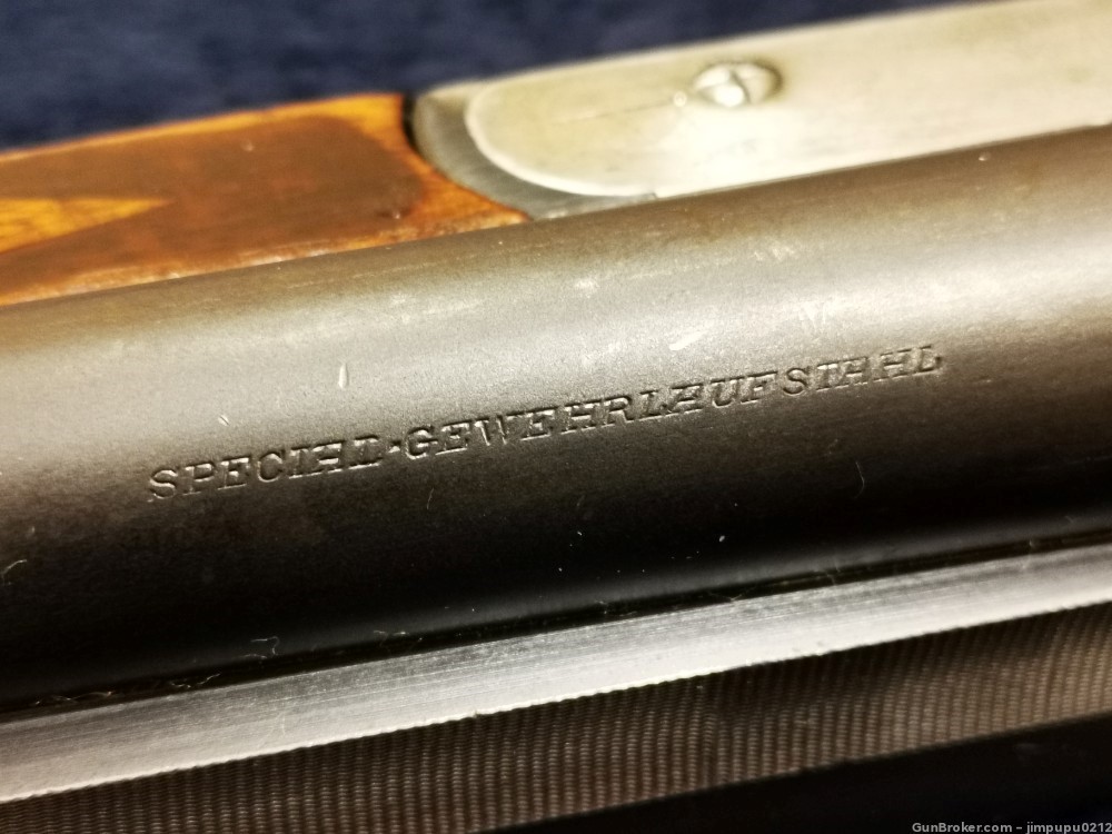 Made in GDR (East Germany), Suhl Special- Gewehrlaufstahl12 GA SXS shotgun-img-3