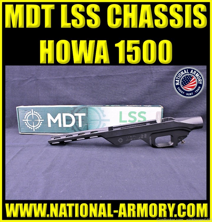 *NIB* MDT HOWA 1500 RIGHT-HANDED SHORT ACTION LSS CHASSIS SYSTEM -img-0