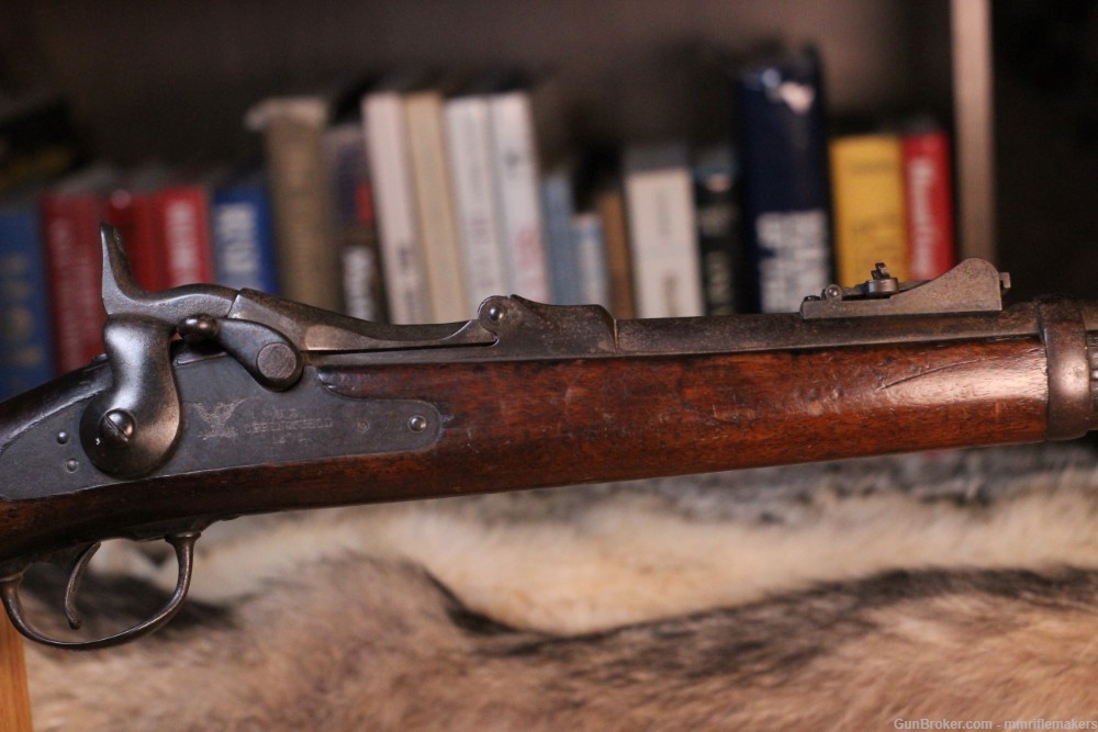US Springfield Model 1879 Trapdoor Saddle Ring Carbine 45-70 Caliber-img-4