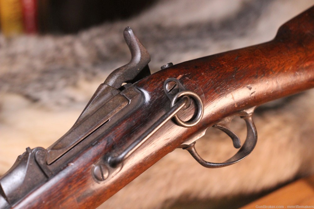 US Springfield Model 1879 Trapdoor Saddle Ring Carbine 45-70 Caliber-img-7