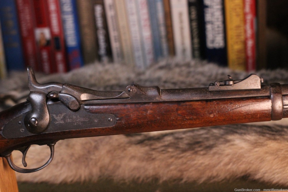 US Springfield Model 1879 Trapdoor Saddle Ring Carbine 45-70 Caliber-img-3