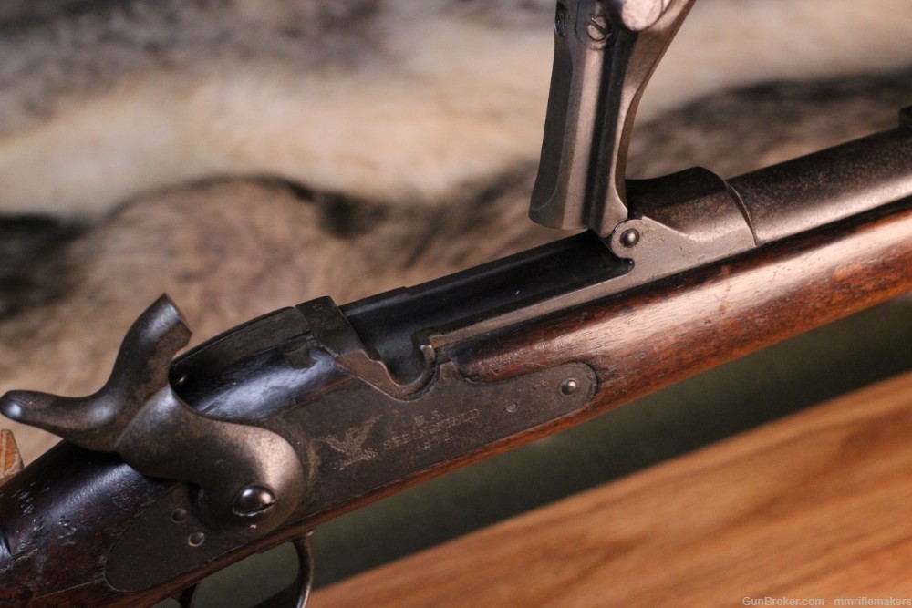 US Springfield Model 1879 Trapdoor Saddle Ring Carbine 45-70 Caliber-img-6