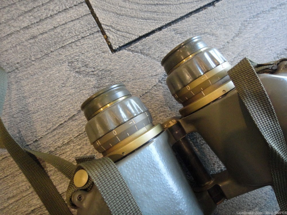M19 Binoculars with case Vietnam USGI Scout Sniper Observer Army USMC -G212-img-17