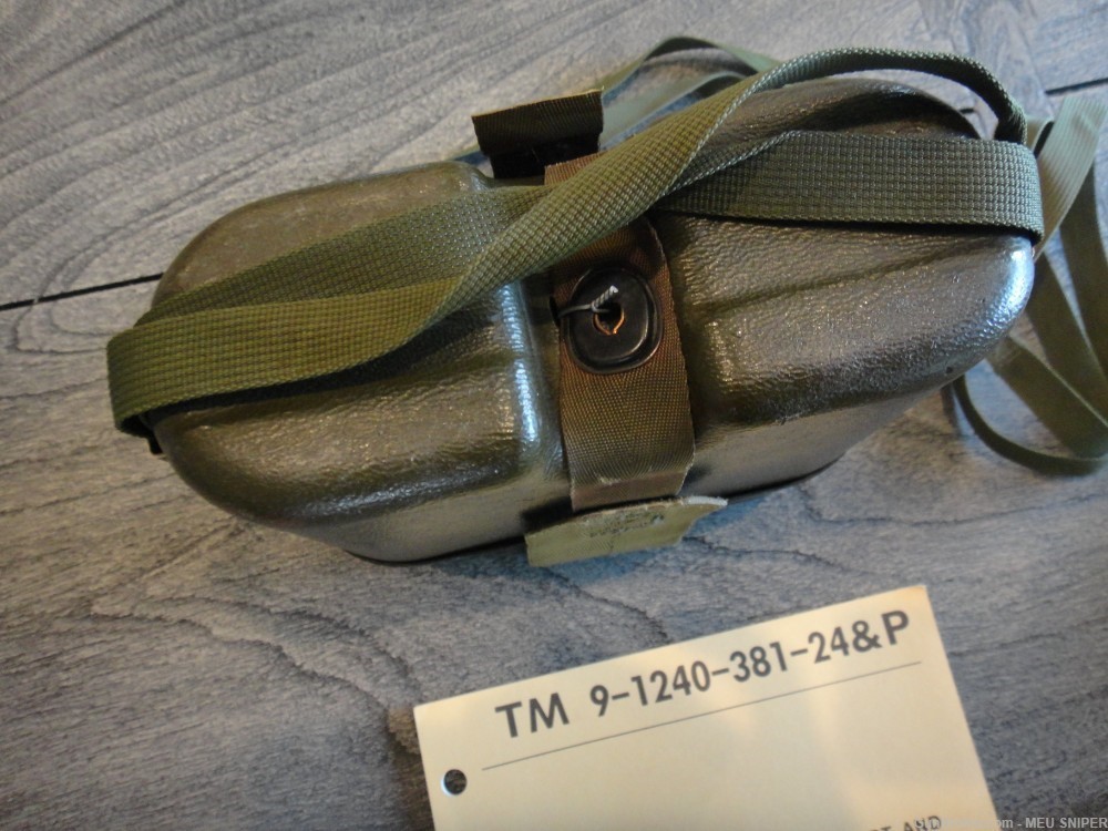 M19 Binoculars with case Vietnam USGI Scout Sniper Observer Army USMC -G212-img-29