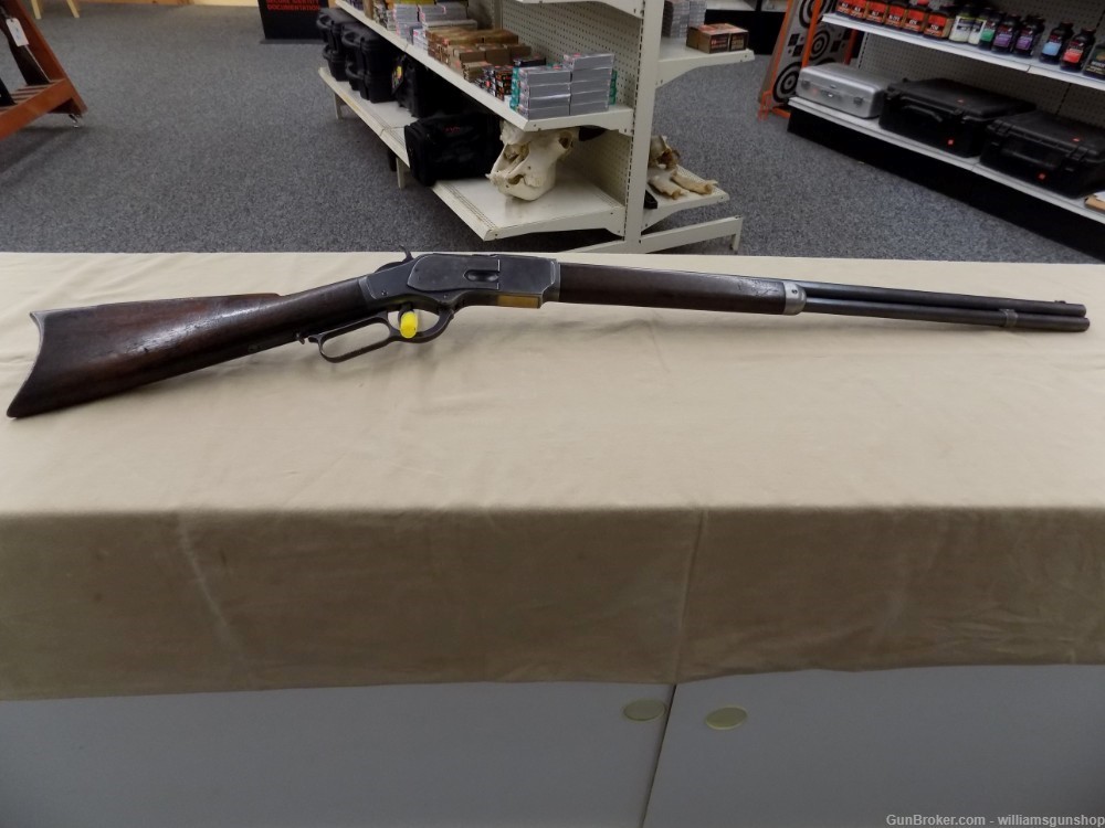 Winchester 1873 Lever Action Rifle in 38 WCF, 24" BBL-img-0