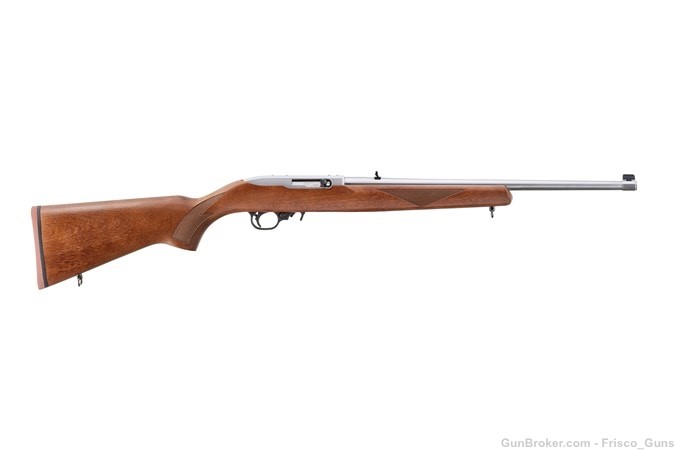 RUGER 10/22 SPORTER 22LR SS/WD 18" 10rd 31275 | 75TH ANNIVERSARY-img-1