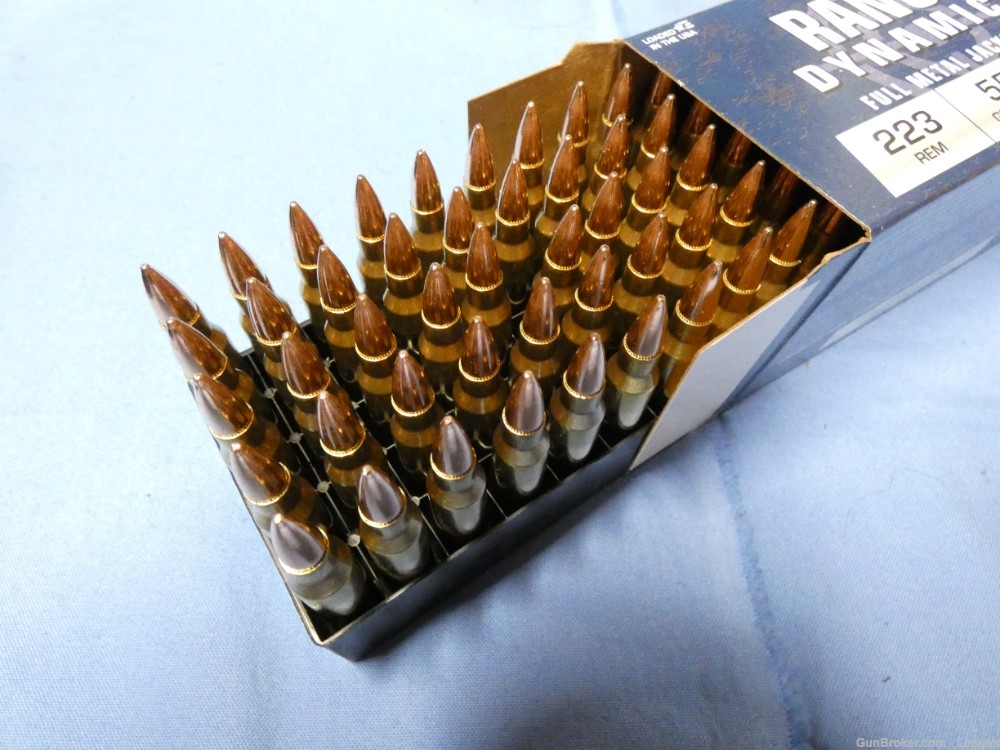 1000 ROUNDS FIOCCHI .223 55 GRAIN FMJBT AMMO 3240 FPS *READY TO SHIP*-img-2