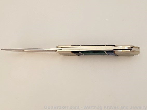 Cellini Italian Knife. Colored Bone Handle. Stainless Blade. CM6C.*REDUCED*-img-4