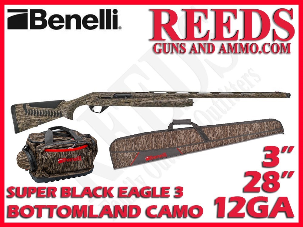 Benelli Super Black Eagle 3 Bottomland Camo 20 Ga 3in 28in 10347-img-0