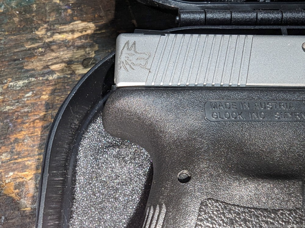 Glock with Lone Wolf-Alpha Wolf Slide .40 S&W and .357 Sig Barrels -img-5
