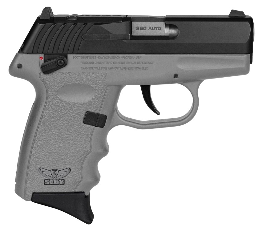 SCCY CPX-4 Pistol .380ACP 2.96 10+1 Black Optic Ready Thumb Safety DAO CPX4-img-0