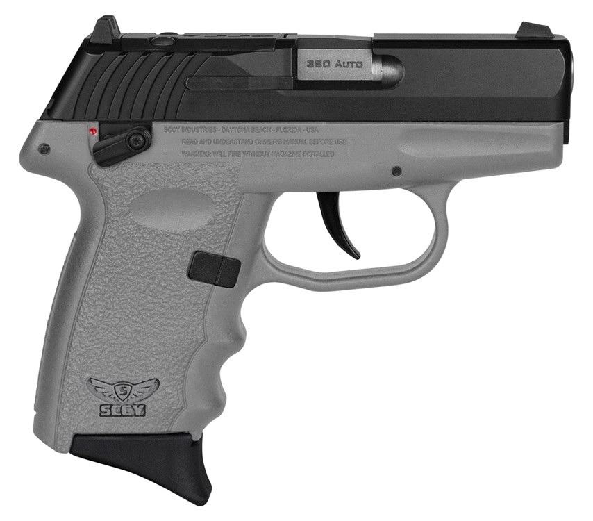 SCCY CPX-4 Pistol .380ACP 2.96 10+1 Black Optic Ready Thumb Safety DAO CPX4-img-1