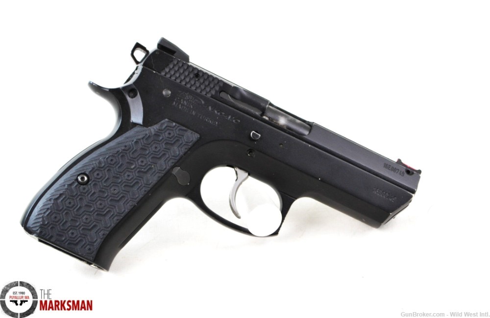 Canik T-100, 9mm, Full Cajunized, Lots of Parts Used CZ 75 Compact Clone-img-1
