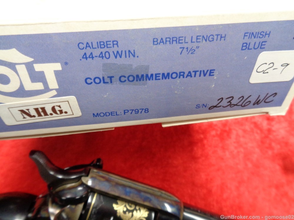 RARE COLT SAA Single Action Army Commemorative 44-40 Winchester WE TRADE!-img-12