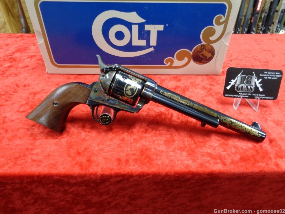 RARE COLT SAA Single Action Army Commemorative 44-40 Winchester WE TRADE!-img-8