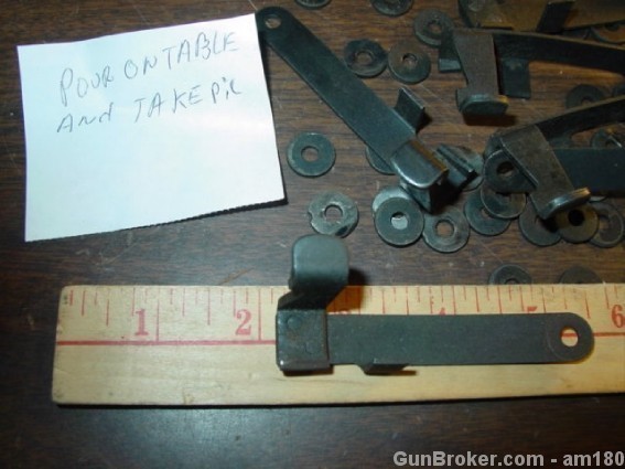 SWEDISH K STOCK LOCK LEVER AND WASHERS  ONE LOT PER WIN-img-1