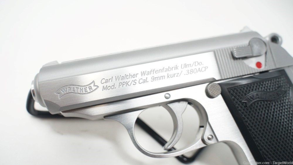 WALTHER PPK/S .380 ACP STAINLESS STEEL 7 ROUNDS (WAG4796004)-img-11