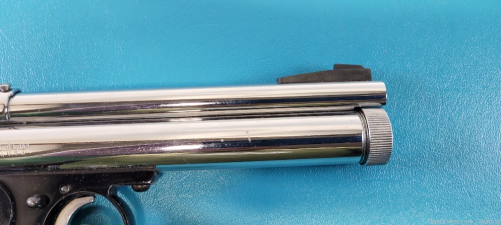 Fine Crosman Chrome Medalist Model 150 Air Pistol Gun & Provenance .22 CO2-img-7