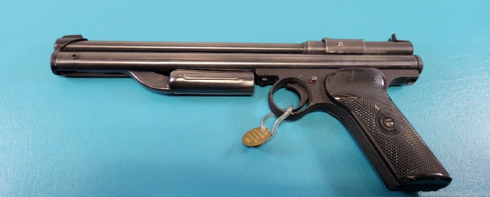 Crosman Model 130 Air Pistol Gun Pellet .22 + Provenance #926 + Box-img-2