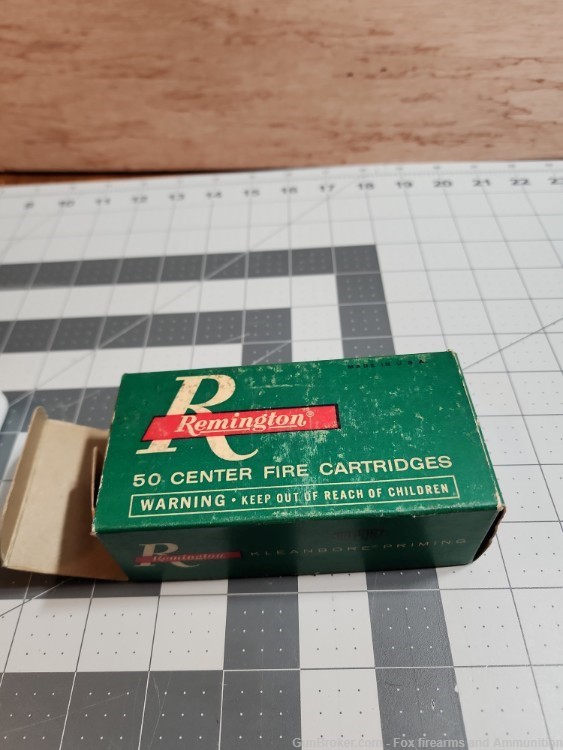 38 Special Remington Vintage Box, 44 Brass-img-1