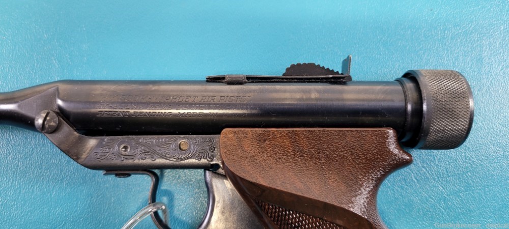 Hy-Score Target Model 800 Air Pistol Gun .22 Pellets Box & Provenance #941-img-5