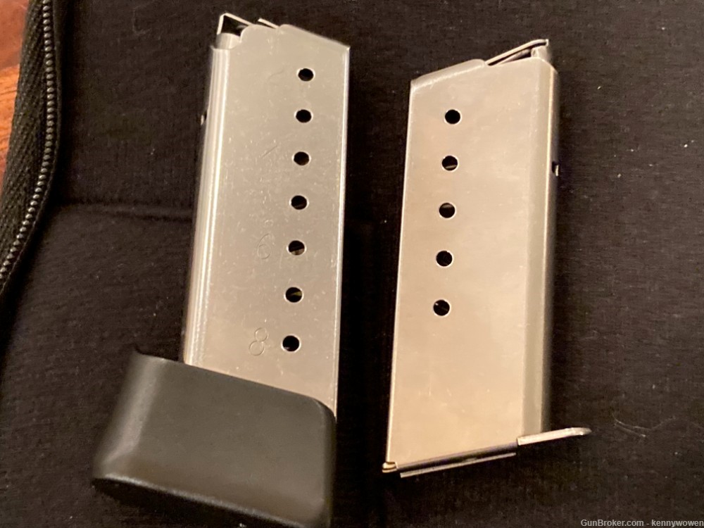 Kimber Solo Carry Stainless Steel slide Alu frame 9mm 2 mags box and papers-img-19