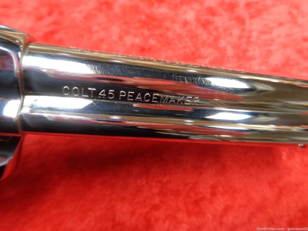 1964 Colt SAA Peacemaker PONY EXPRESS 45 Nickel 2nd Generation WE TRADE BUY-img-14