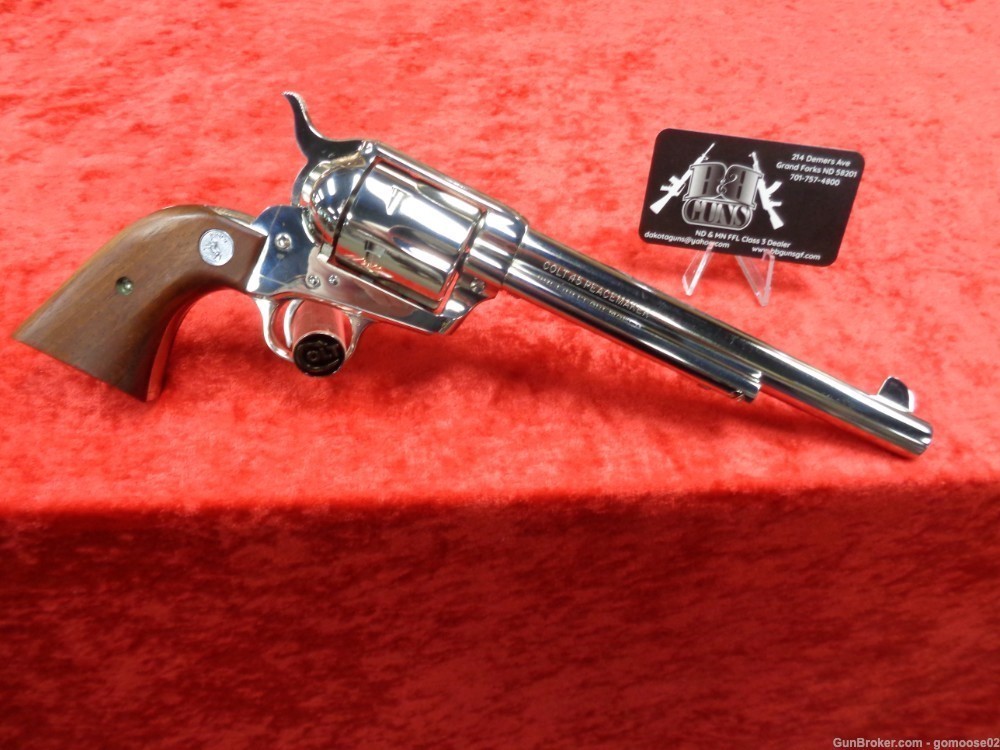 1964 Colt SAA Peacemaker PONY EXPRESS 45 Nickel 2nd Generation WE TRADE BUY-img-5