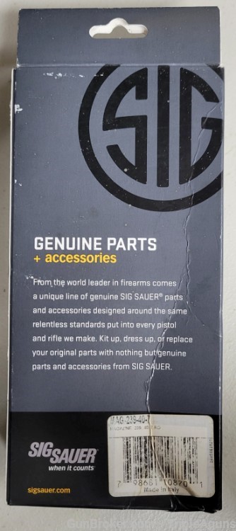 Sig Sauer P239 40S&W 7rd factory magazine MAG-239-40-7-img-1