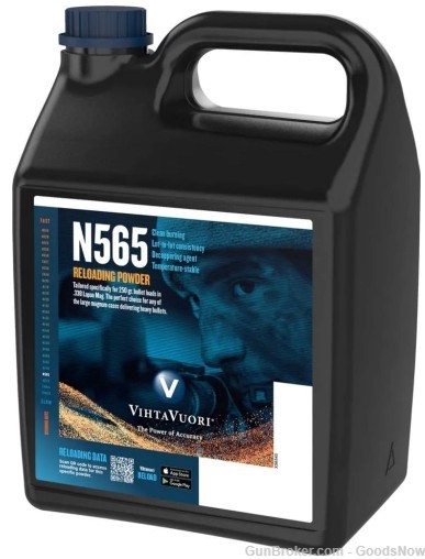 VihtaVuori N565 Smokeless Powder 8lbs N 565 N565 VihtaVuori N Viht VV 565-img-0