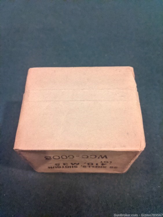 Sealed Box of US Military Pilot survival Pack .410 Shotgun shells M35 -img-3