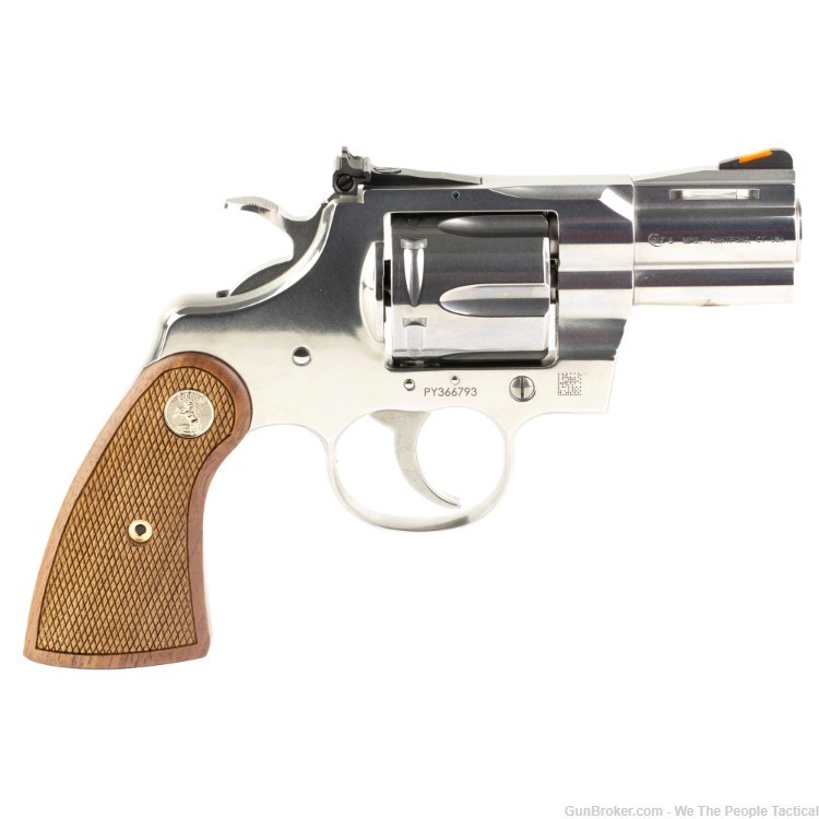 Colt's Mfg Python 2.5" Double Action Stainless 357 Mag Revolver SALE NEW -img-2