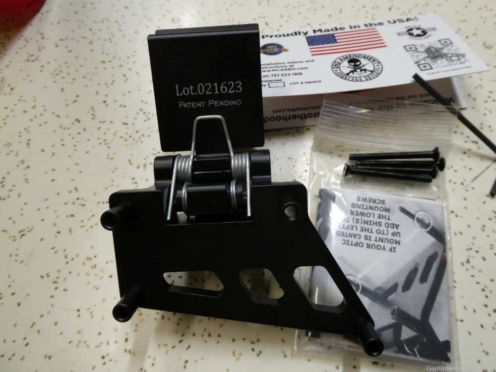 MCARBO Optic Mount for Kel-Tec Sub2000, Left-handed-img-1
