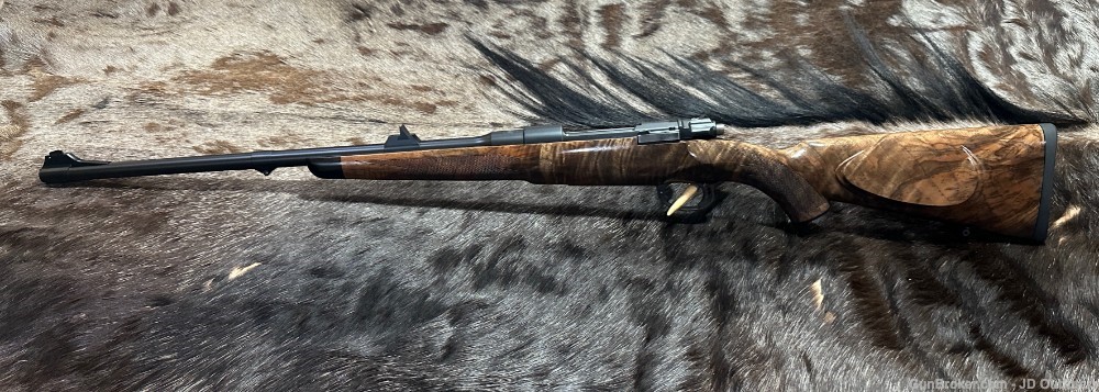 FREE SAFARI, NEW MAUSER M98 STANDARD EXPERT 7X57 7MM RIFLE GRADE 5 WOOD-img-2