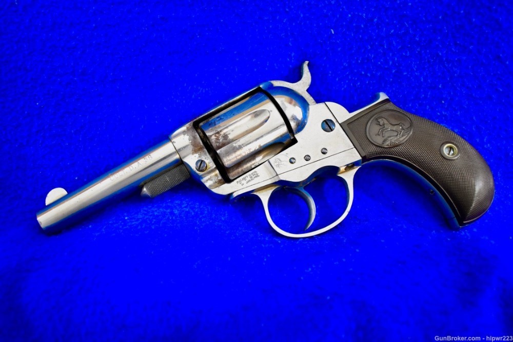 Colt Model 1877 Lightning revolver .38 Colt made in 1894 ANTIQUE -img-2