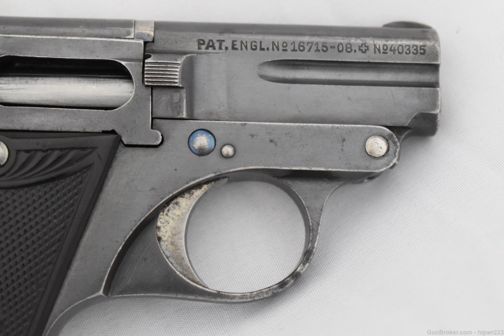 Steyr-Pieper Model 1909 vest pocket .25 ACP pistol made in 1914 C&R OK-img-10