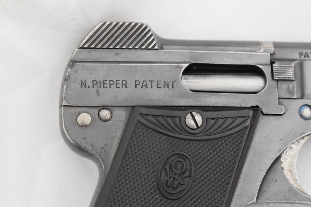 Steyr-Pieper Model 1909 vest pocket .25 ACP pistol made in 1914 C&R OK-img-9