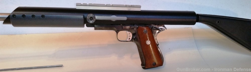 .45 ACP Stoeger Llama 1911 with Mech-Tech Carbine Conversion Upper & Optic-img-12