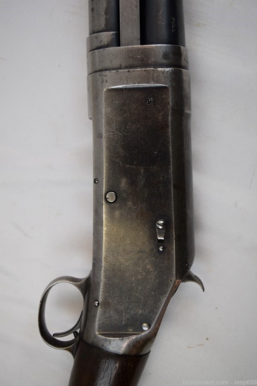 Winchester 1897, 16 Ga, 28" bbl, Full Choke, Serial #E445363, VG.-img-3