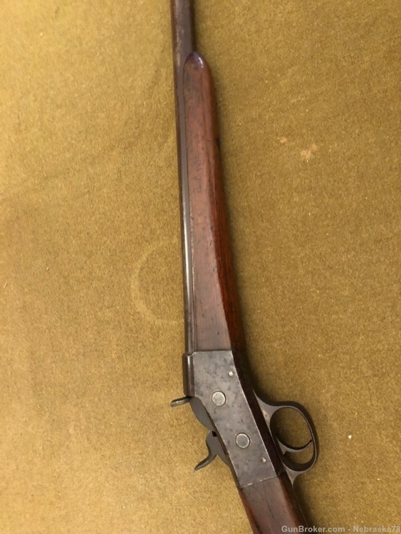 Rare Antique Remington Rolling Block shotgun 16 gauge 32” western forager -img-1