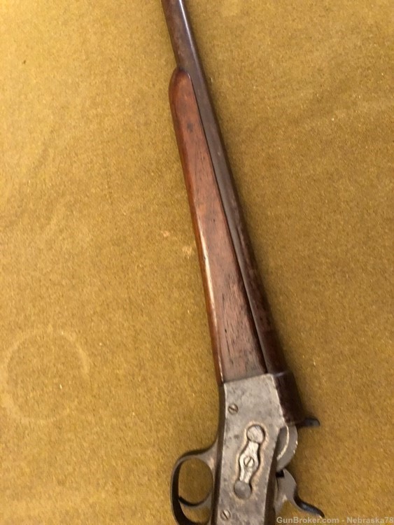 Rare Antique Remington Rolling Block shotgun 16 gauge 32” western forager -img-6