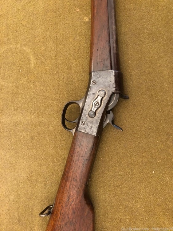 Rare Antique Remington Rolling Block shotgun 16 gauge 32” western forager -img-5