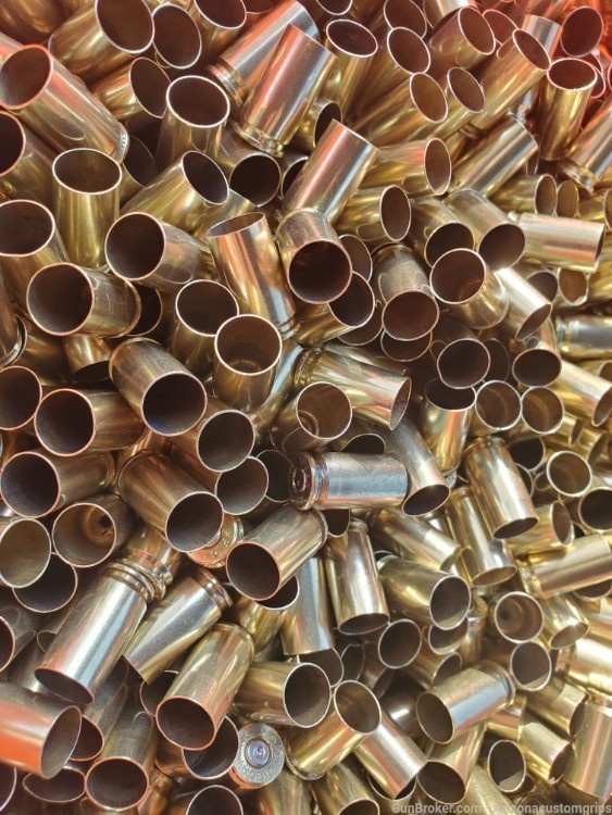 *CLEANED* 9MM Brass 500 ct. Once Fired Reloading Spent Cases-img-0